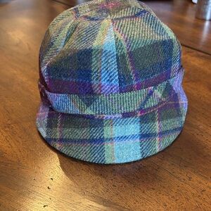 Plaid Wool Cap